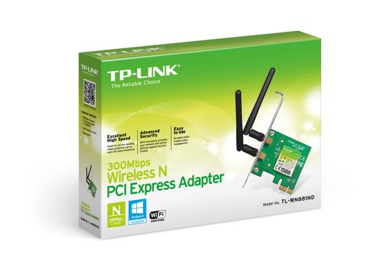TP-Link TL-WN881ND 300Mbps Wireless N PCI Express Adapter